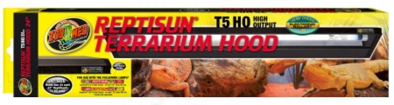 Preview: ReptiSun T5 Terrarium Hood – Zoo Med UVB-Lampe